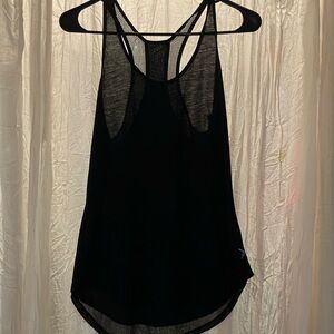 Old Navy Black Sleeveless Backless Tank Top